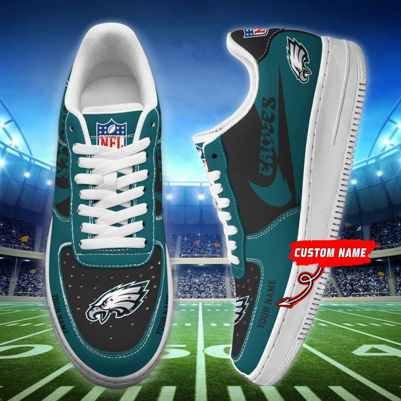 Philadelphia Eagles Personalized AF1 Shoes