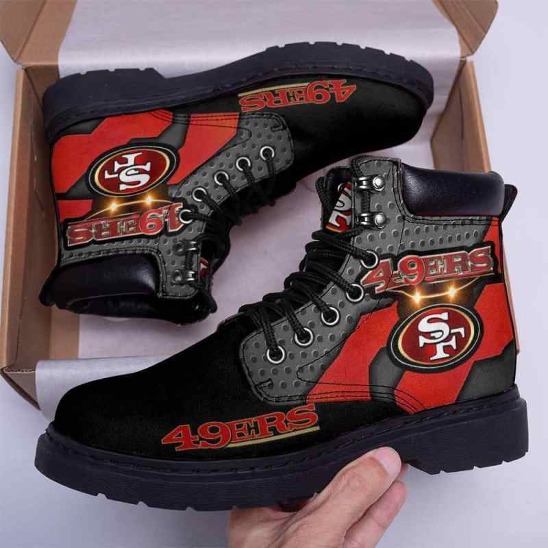 San Francisco 49ers TBLCL Boots Side View