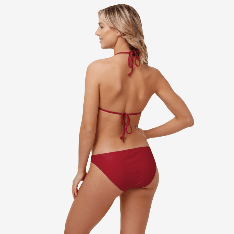 San Francisco 49ers Women's Solid Logo Bikini