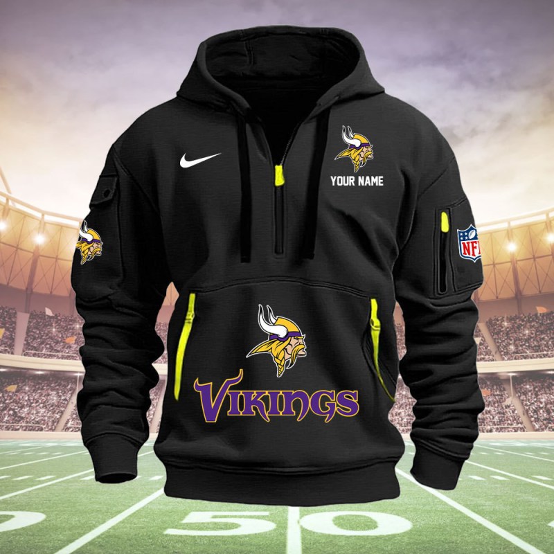 Minnesota Vikings Hoodie Front View