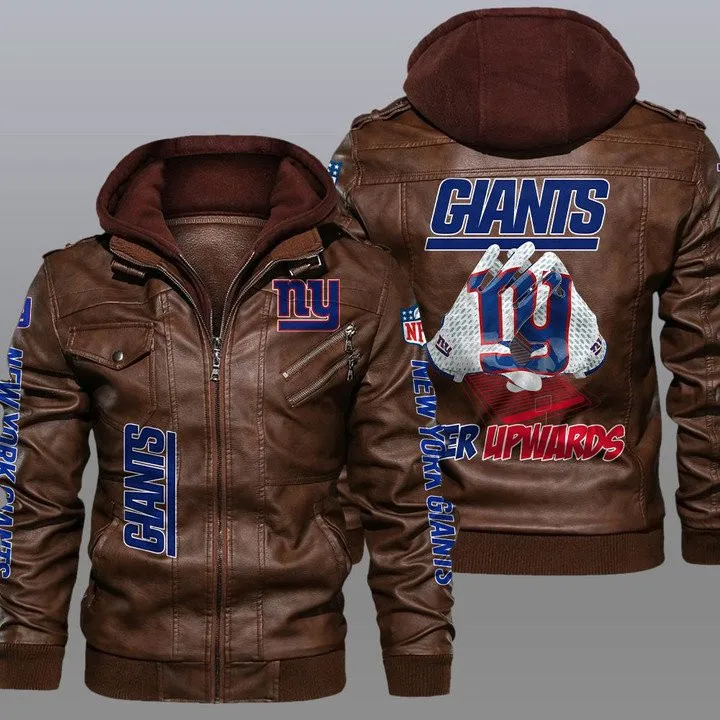 New York Giants Leather Jacket 24 Image 2