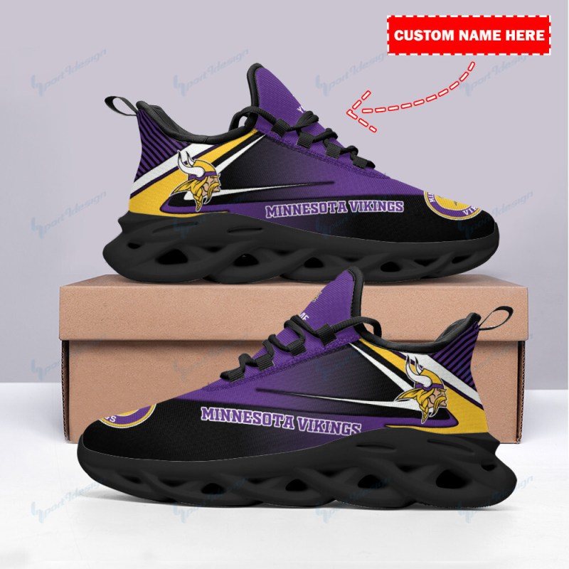 Minnesota Vikings Sneakers Image 3
