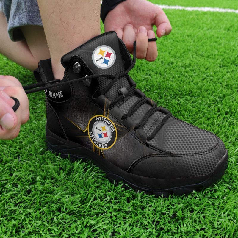 Pittsburgh Steelers Personalized Hiking Shoes