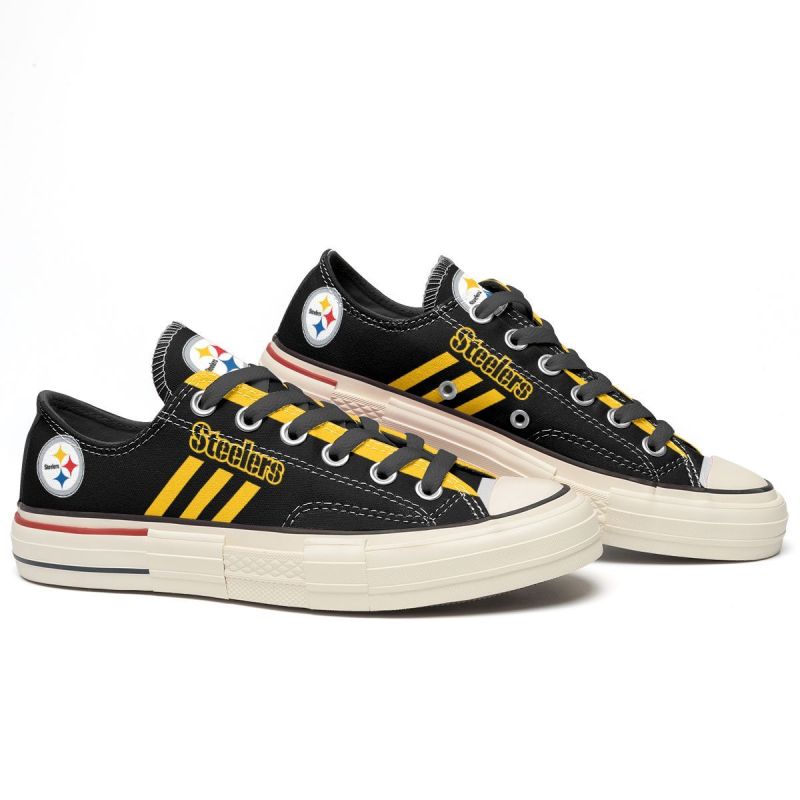 Pittsburgh Steelers New Low Top Canvas Shoes
