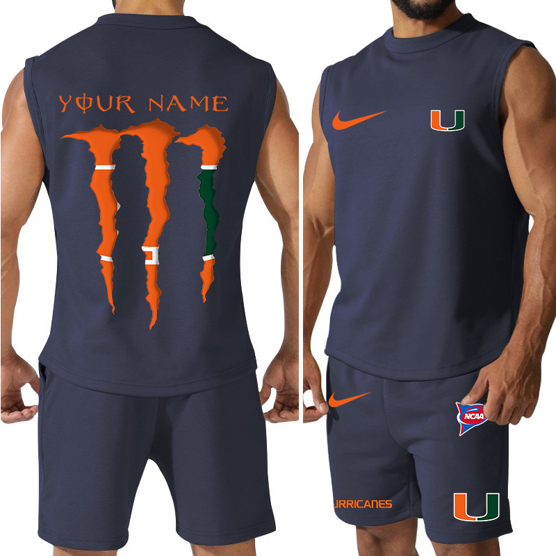 Vibrant Miami Hurricanes Outfit
