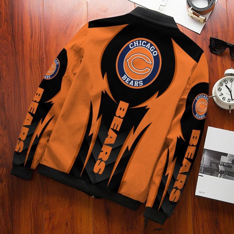 Stylish Chicago Bears Bomber Jacket
