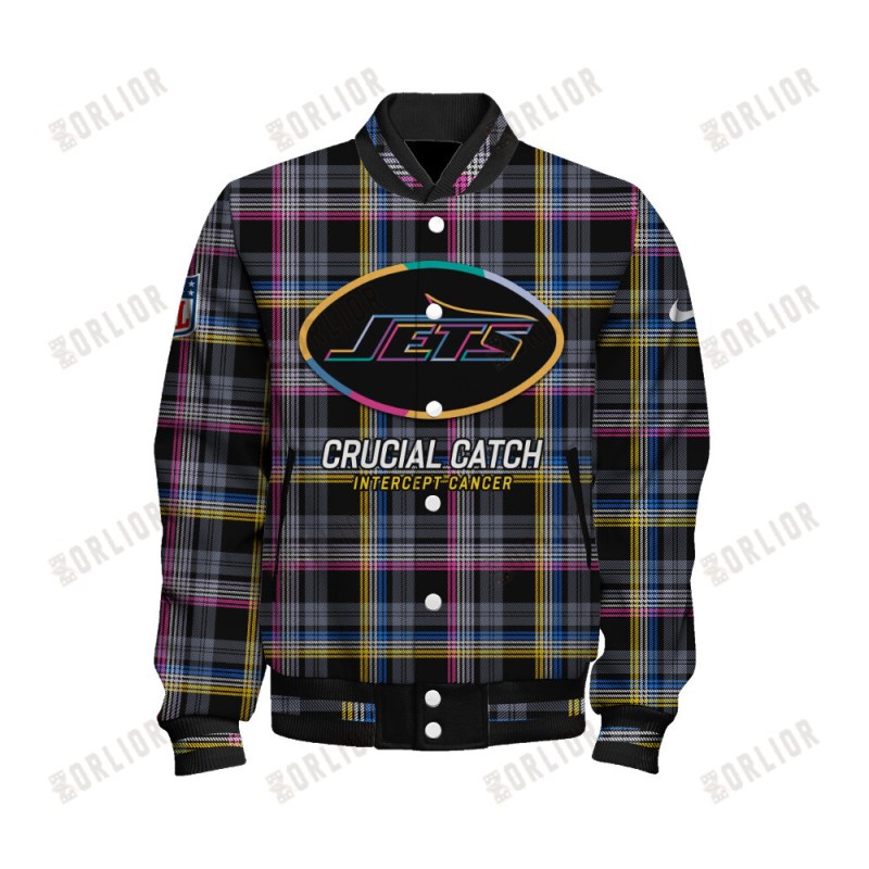 New York Jets Varsity Jacket Image 2