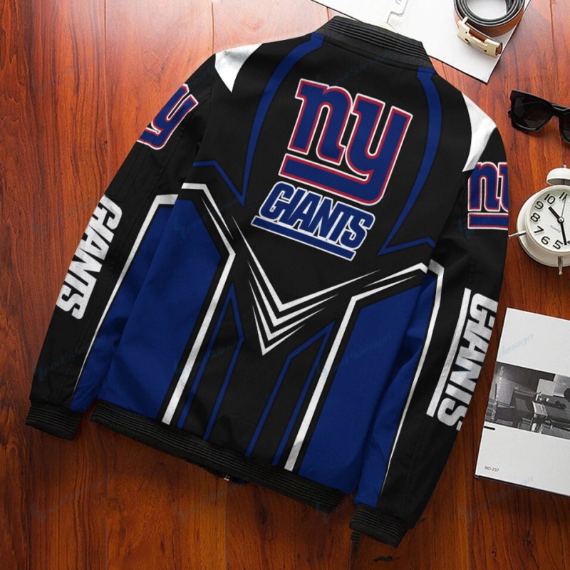 New York Giants Bomber Jacket Style
