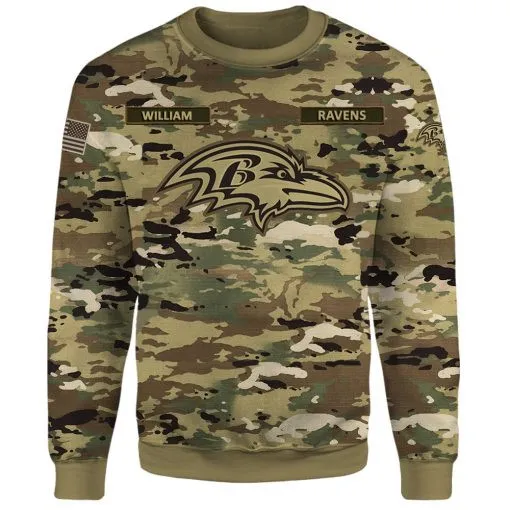 Baltimore Ravens Personalized Sweater 4