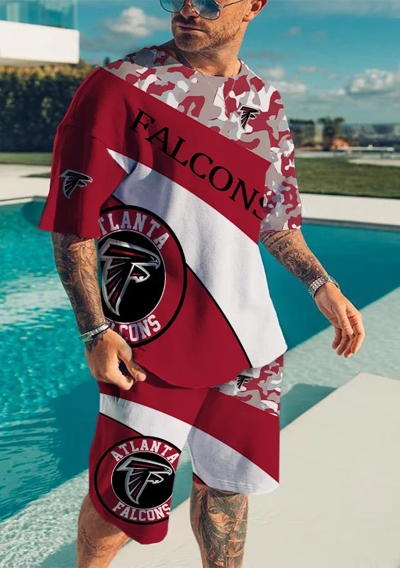 Atlanta Falcons T-Shirt and Shorts