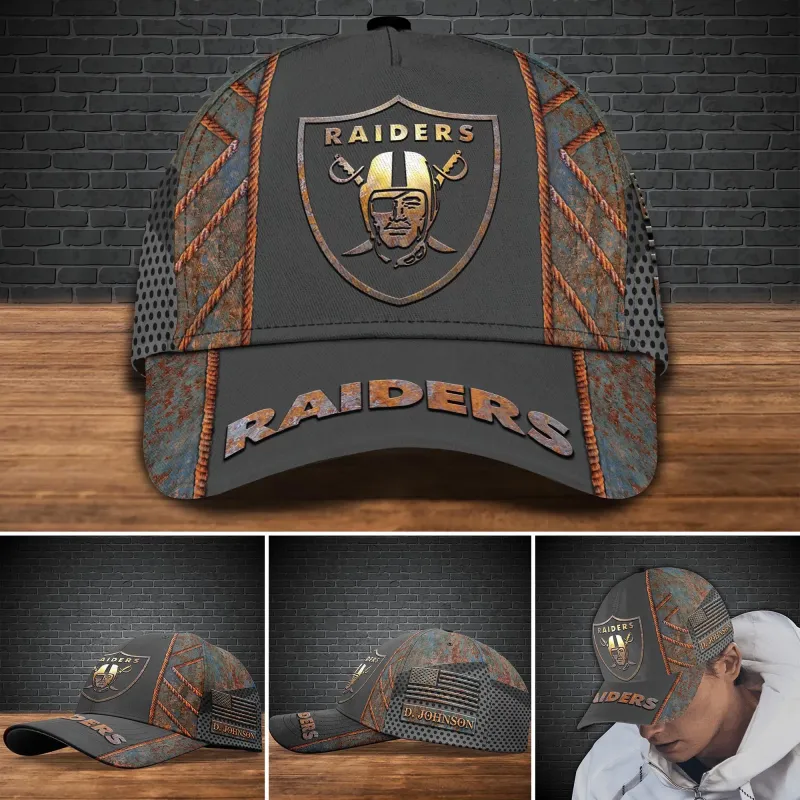 Las Vegas Raiders Personalized Classic Cap