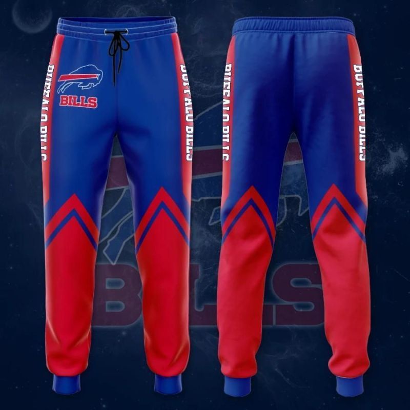 Buffalo Bills 3D Printed Pocket Sweatpant 32
