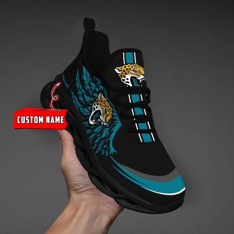 Jacksonville Jaguars Personalized Yezy Running Sneakers
