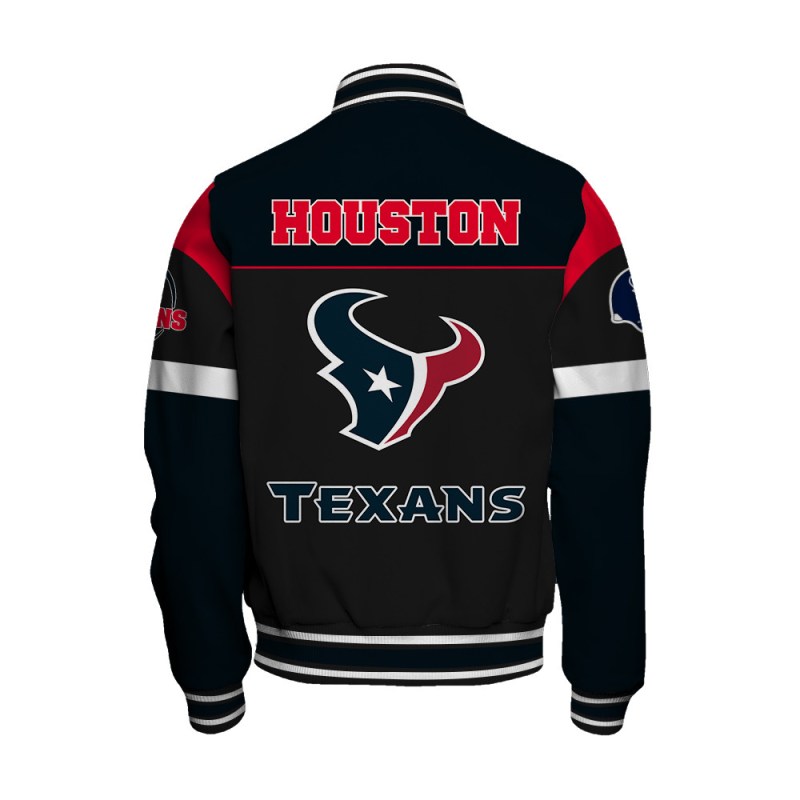 Houston Texans Varsity Jacket Image 3