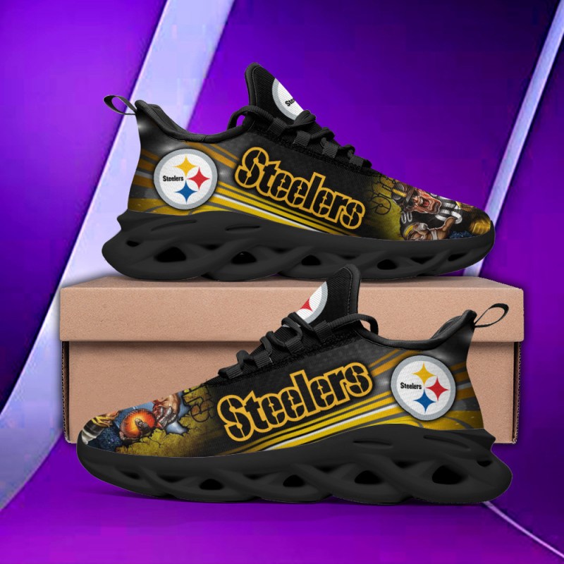 Pittsburgh Steelers Yezy Running Sneakers