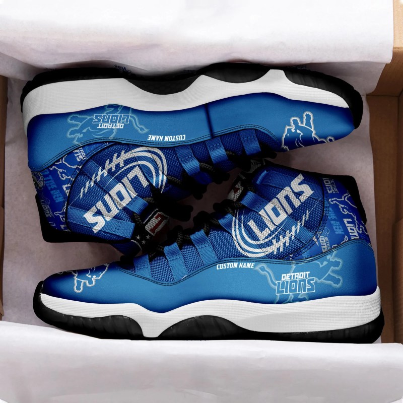 Stylish Detroit Lions Sneakers