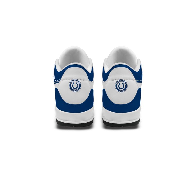 Close-up of Indianapolis Colts JD03 Genuine Leather Shoes