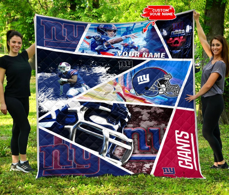 Personalized New York Giants Quilt