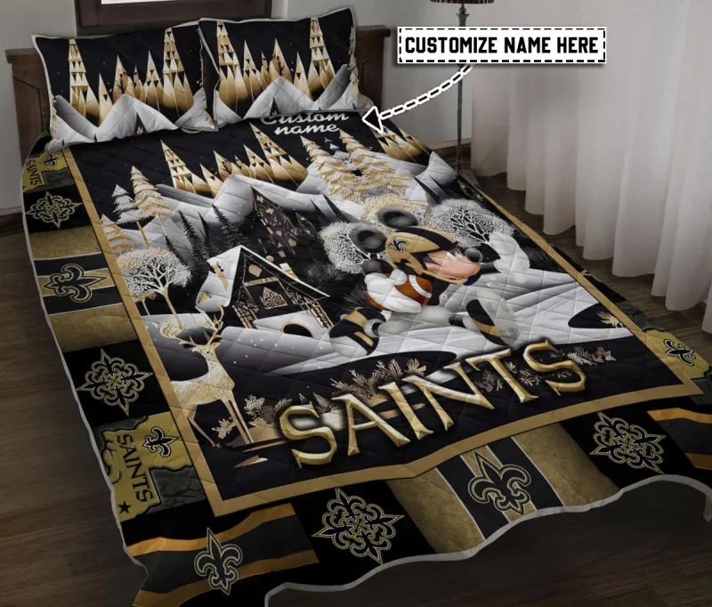 New Orleans Saints Quilt Set - Image 2