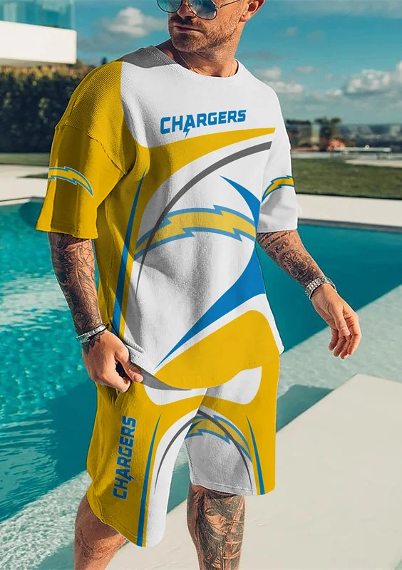 Los Angeles Chargers T-shirt and Shorts