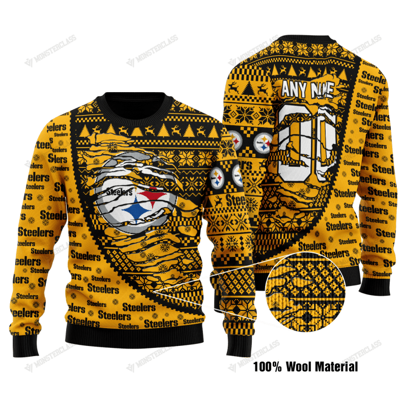 Pittsburgh Steelers Woolen Sweater