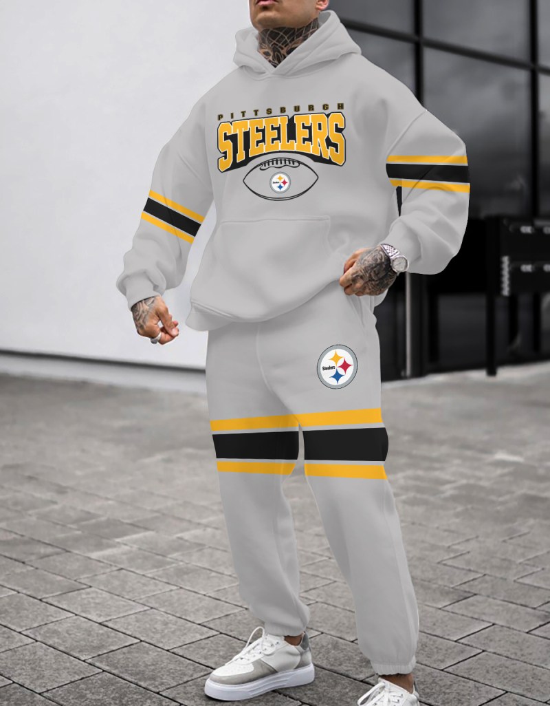 Pittsburgh Steelers Combo Pullover Hoodie and Sweatpants