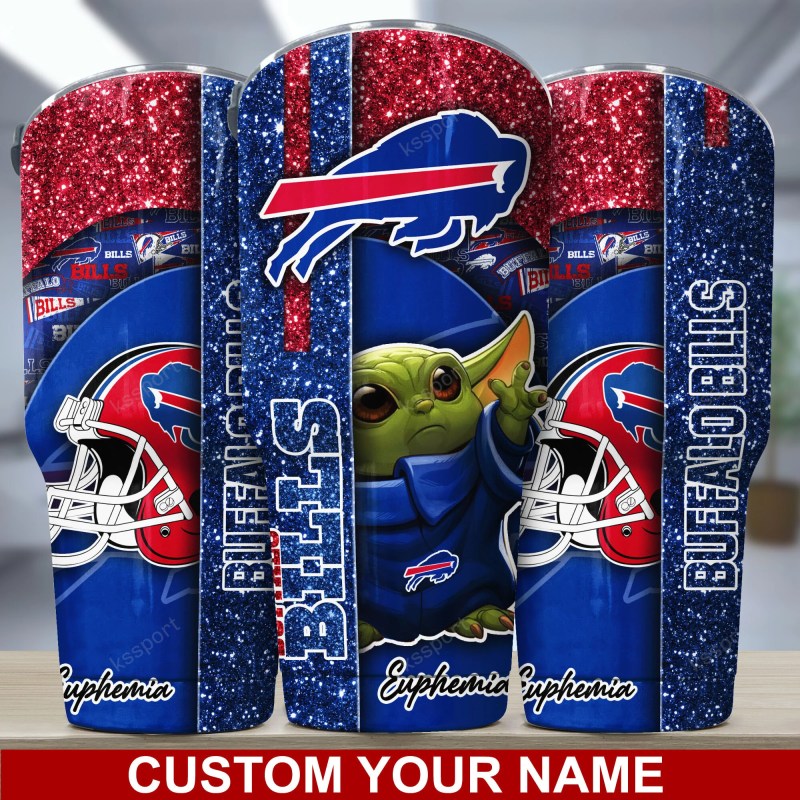 Buffalo Bills Personalized Tumbler Image 1