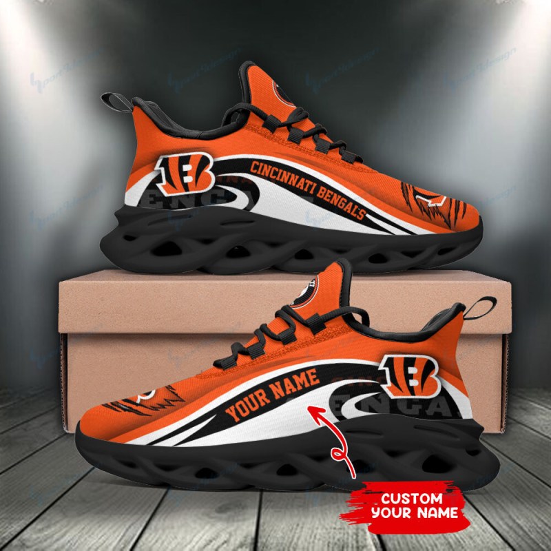 Personalized Bengals Sneakers