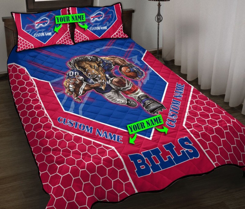 Buffalo Bills Personalized Quilt Set