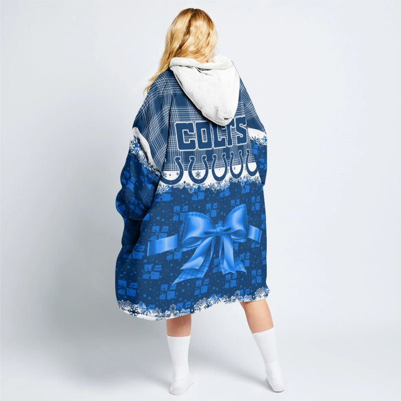 Indianapolis Colts Snug Hoodie - Back View