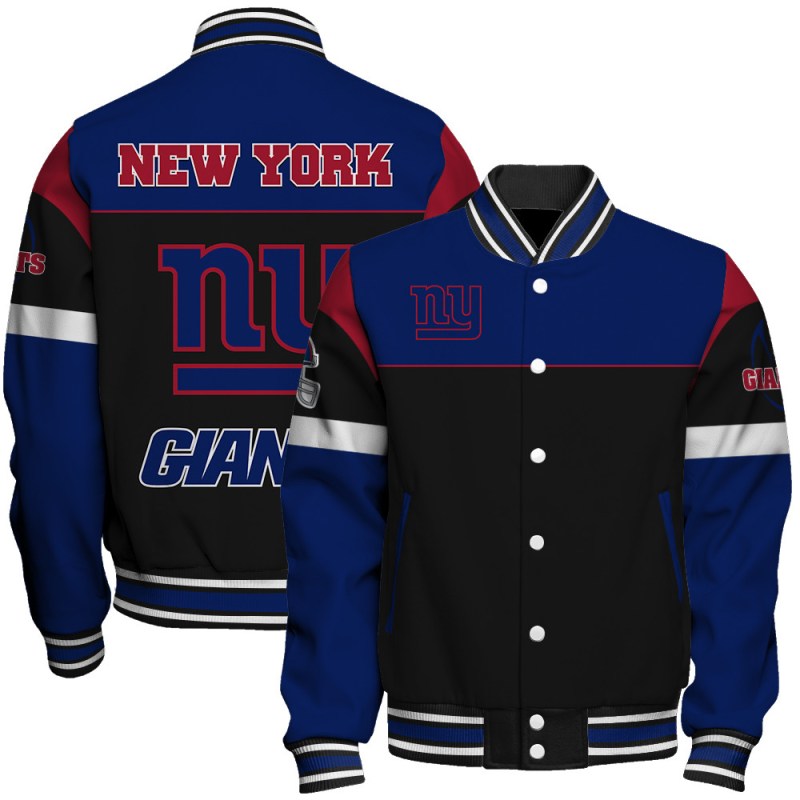 New York Giants Unisex Team Spirit Varsity Jacket