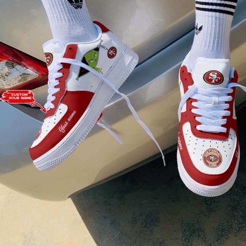 San Francisco 49ers Personalized AF1 Shoes