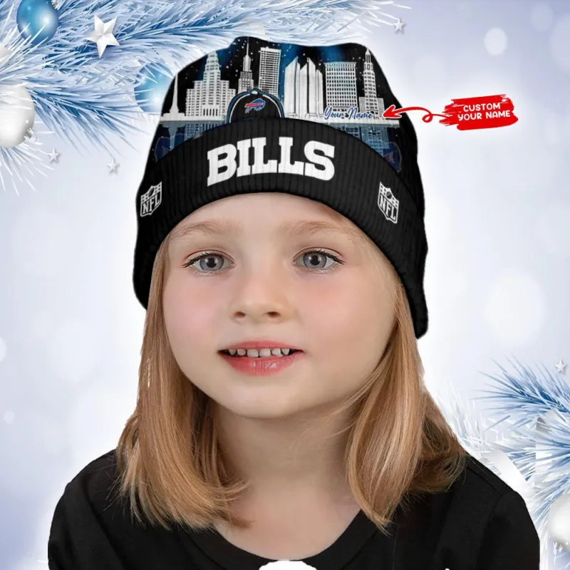 Buffalo Bills Personalized Wool Beanie