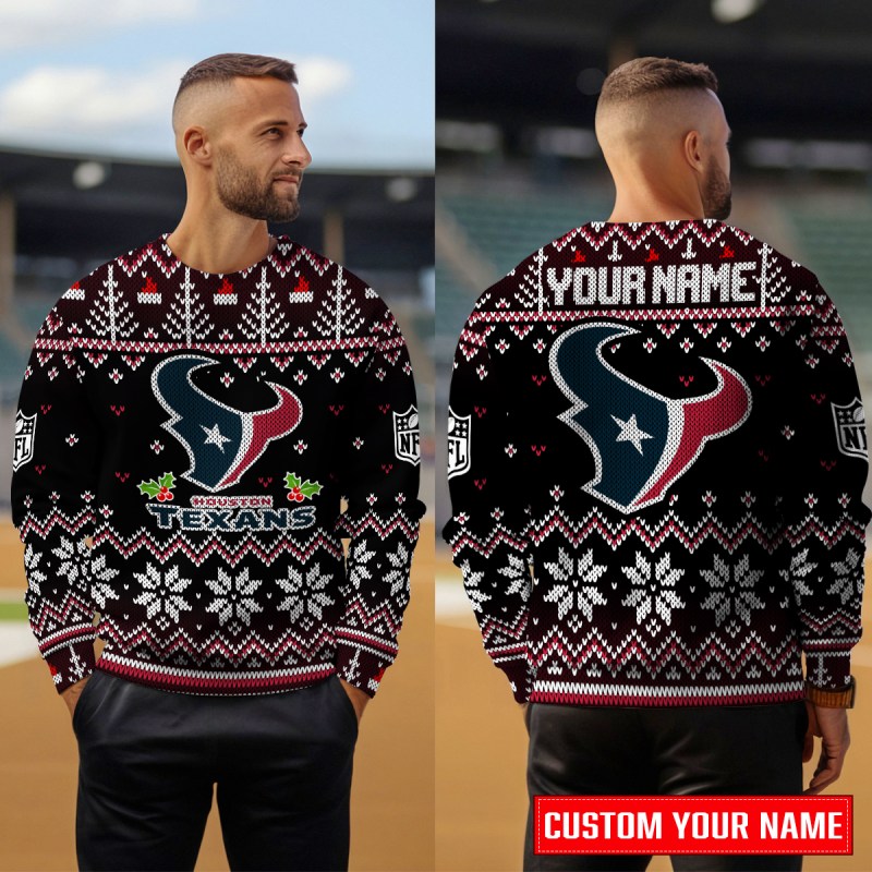 Houston Texans Ugly Christmas Sweater