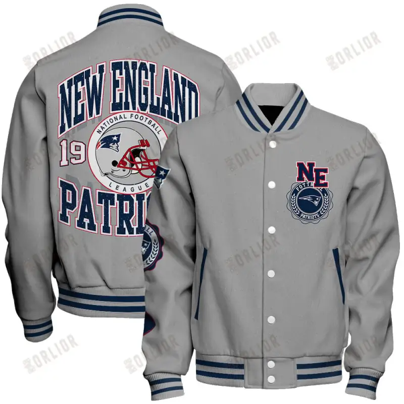 New England Patriots Varsity Jacket 1