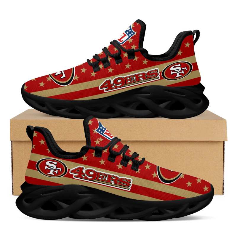 San Francisco 49ers Yezy Running Sneakers