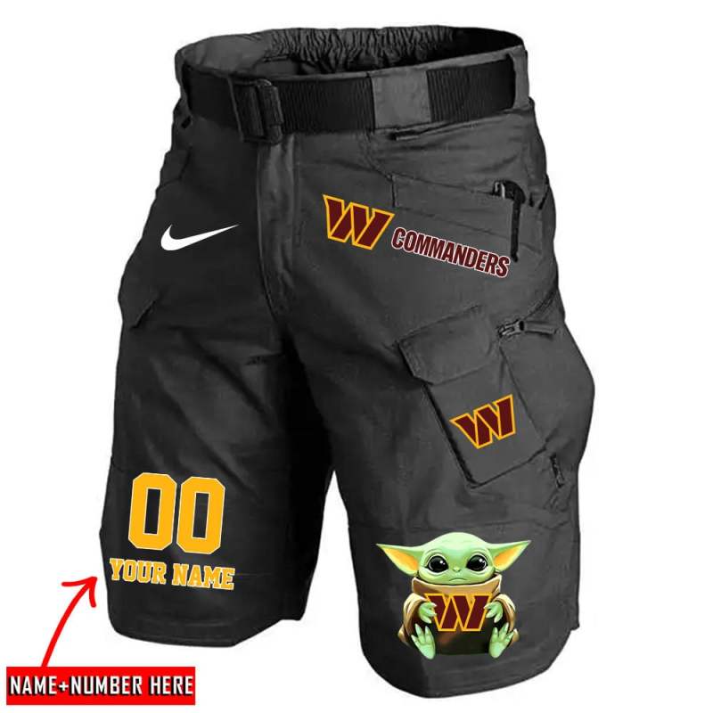 Front Pockets Mens Shorts - Washington Commanders