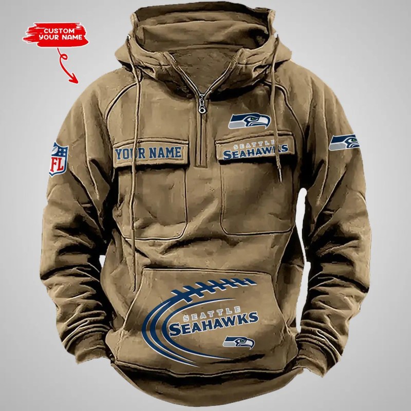 Seattle Seahawks Hoodie Image 4