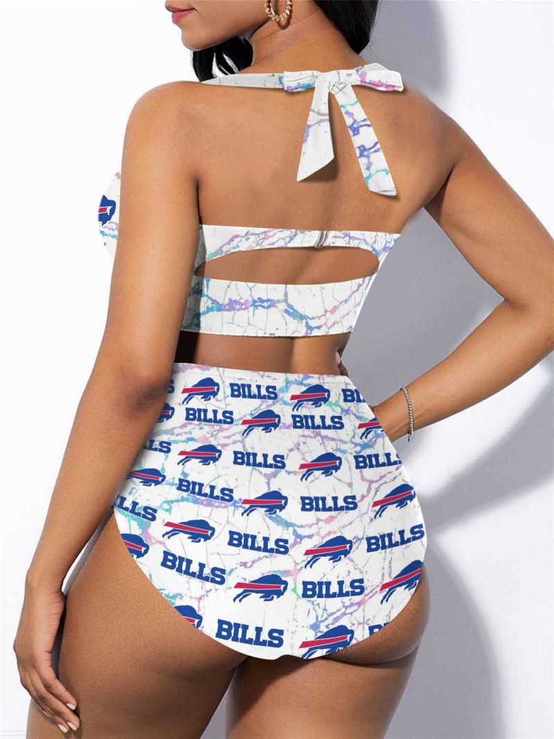 Buffalo Bills Bikini Swimsuit Side View