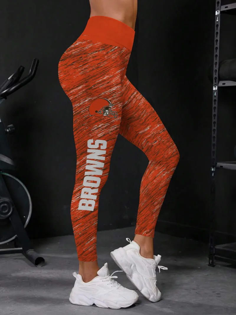 Cleveland Browns High Waist Leggings