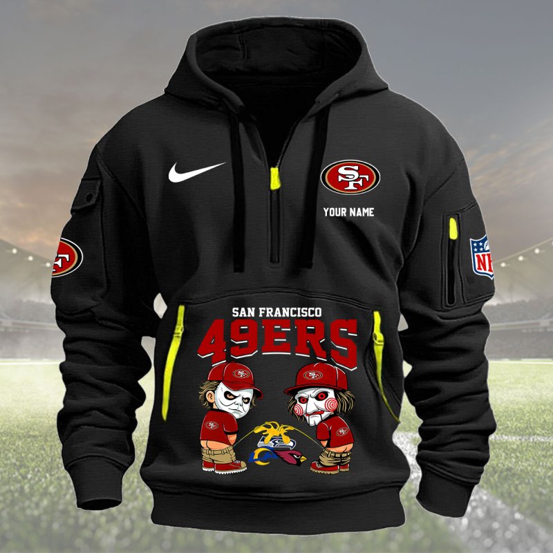 Black San Francisco 49ers Hoodie