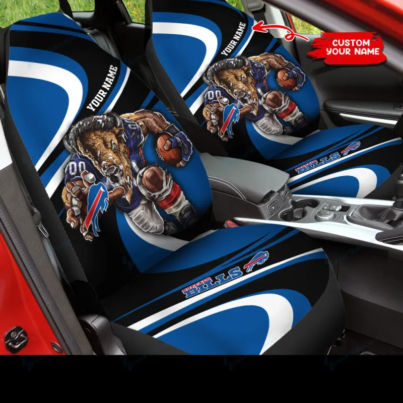 Buffalo Bills Personalized Car Seat Covers