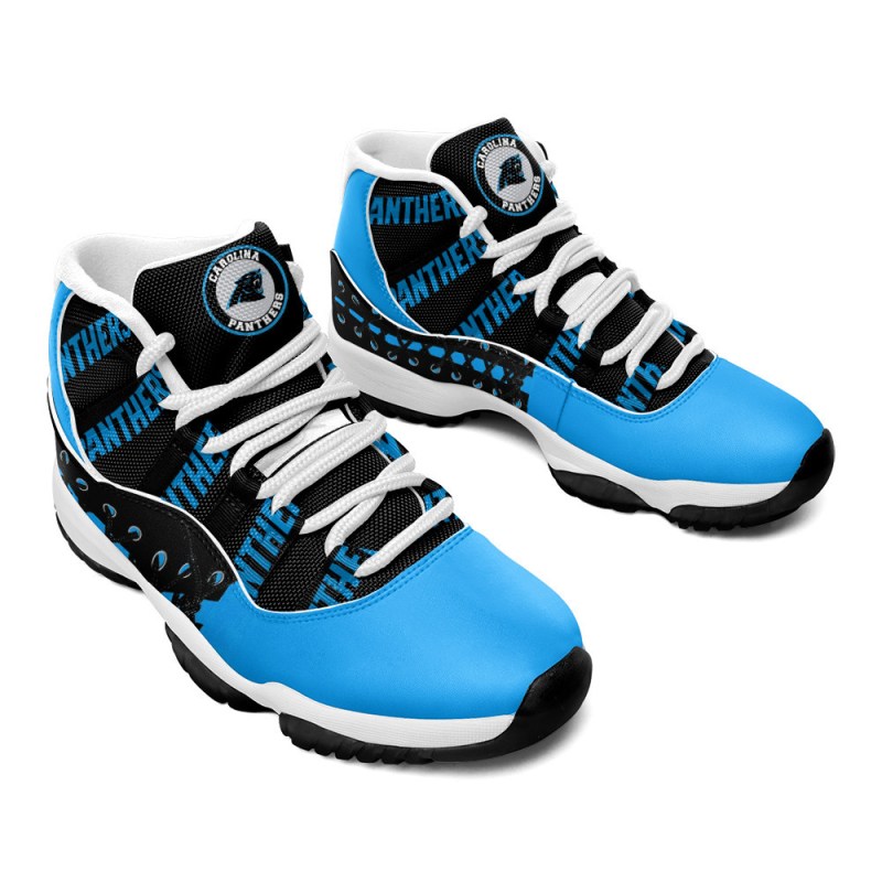 Carolina Panthers AJD11 Sneakers Inside View