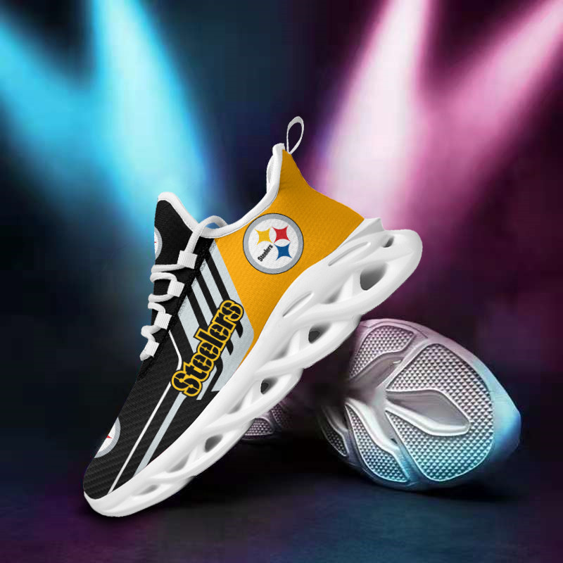 Pittsburgh Steelers Yezy Running Sneakers - Trendy Design