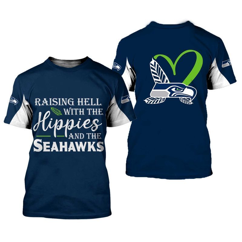 Seattle Seahawks Hoodie Sweatshirt Design
