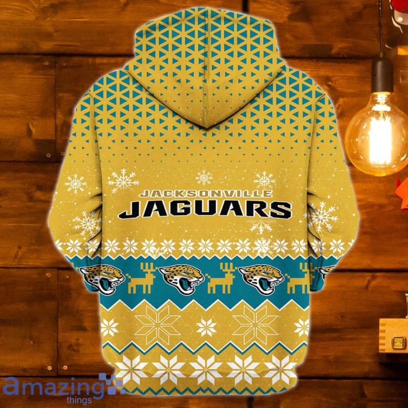 Jacksonville Jaguars Christmas Hoodie 3