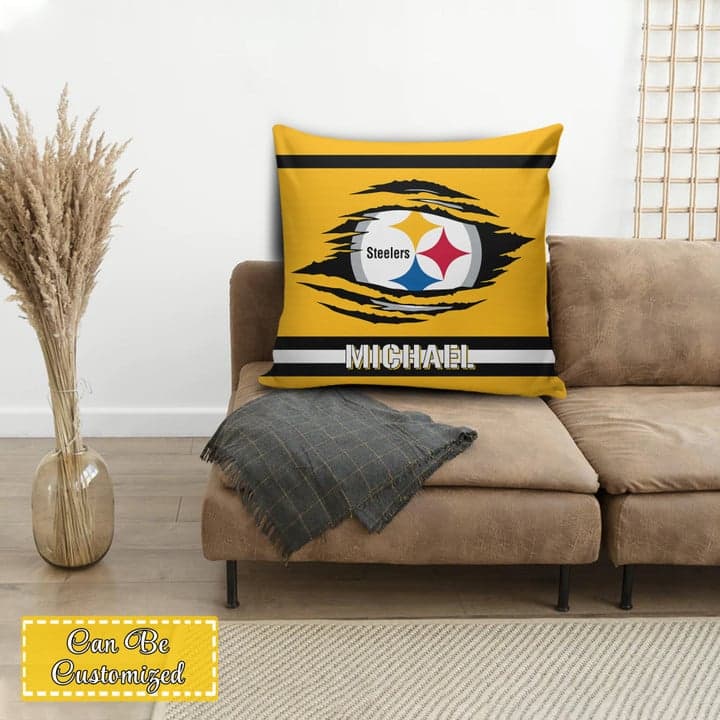 Pittsburgh Steelers Personalized Pillowcase