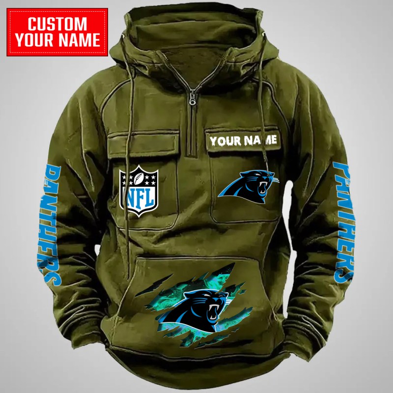 Carolina Panthers Hoodie Green
