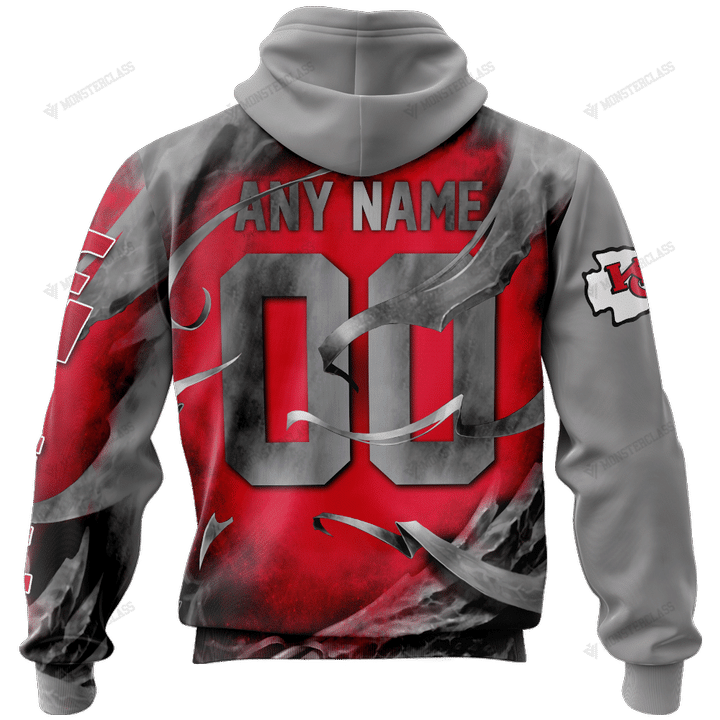 Kansas City Chiefs Hoodie Sweatshirt Front View