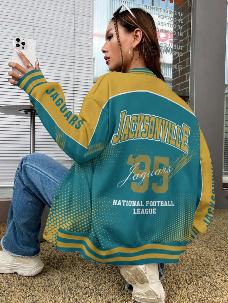 Jacksonville Jaguars Varsity Jacket Back